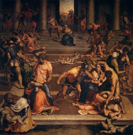 Daniele Da Volterra The Massacre of the Innocents Sweden oil painting art
